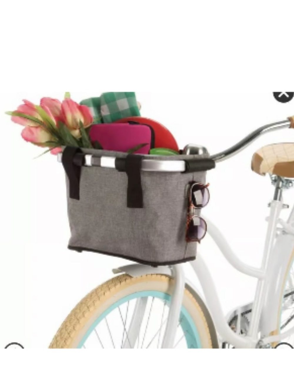 Huffy Designer Folding Bicycle Basket